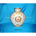 White Porcelain 12" Decal Classic Vase